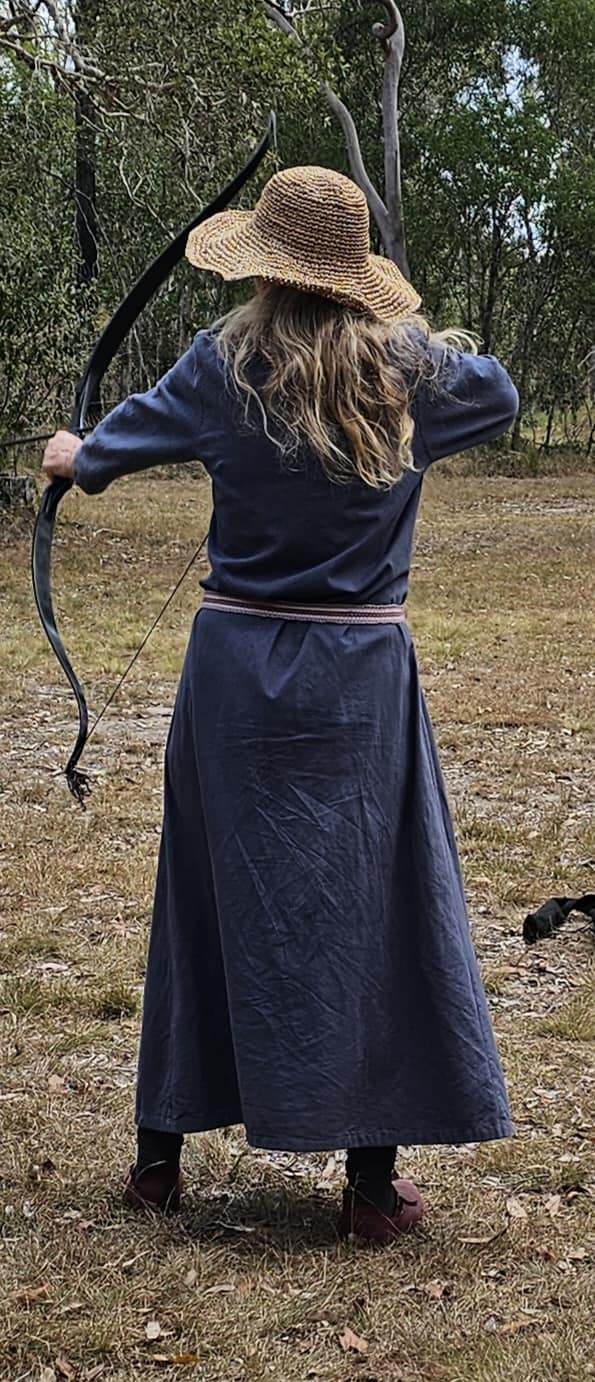 Archer preparing to shoot
