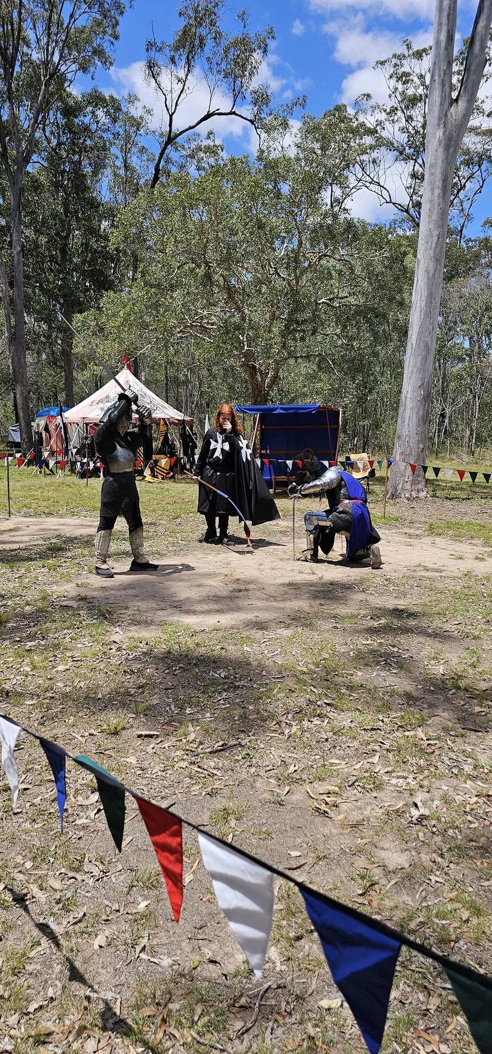 Combat training action shot three