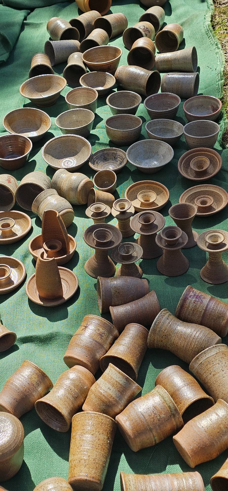 Pottery work and shaping