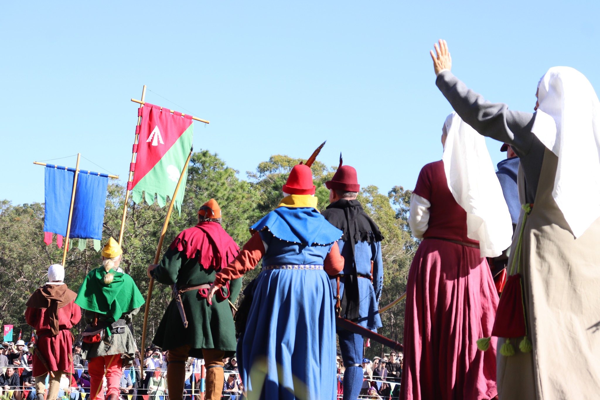 Abbey Festival 2025 - Medieval encampment