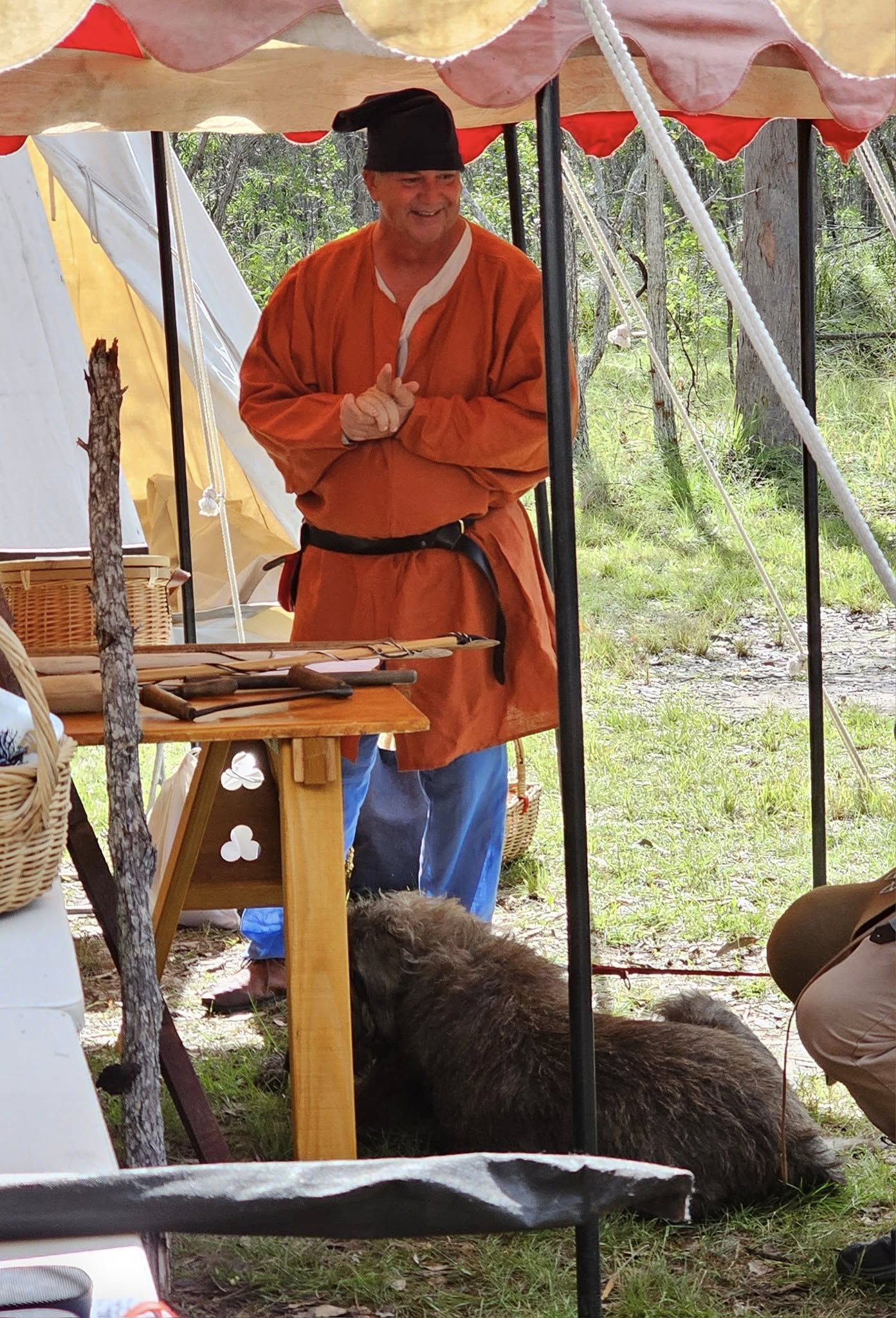 Medieval personas in workshop setting